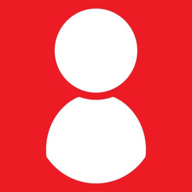 Karakter, insan, profil resmi sembolü. Avatar simgesi