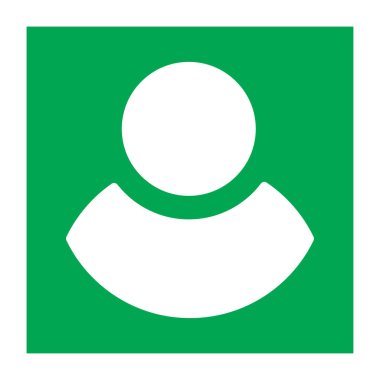 Karakter, insan, profil resmi sembolü. Avatar simgesi