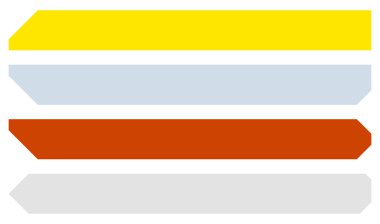 Geometrik düğme, pankart, çubuk dikdörtgen şekil ögesi
