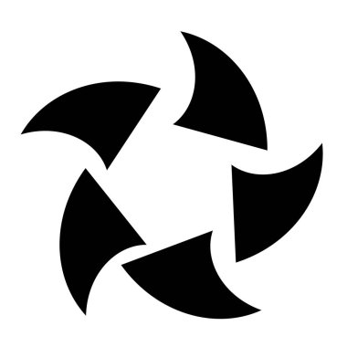 Duygusal logo, simge şekli elementi. Genel döngü, eğri sembolü