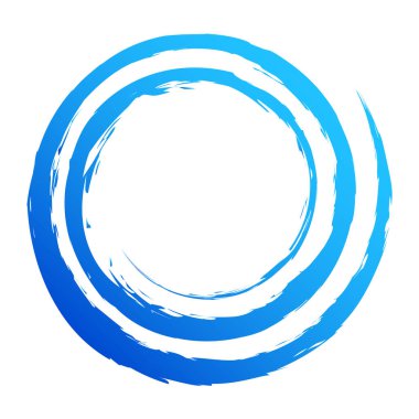 Çirkin, desenli spiral tasarım elementi