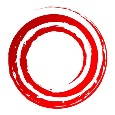 Çirkin, desenli spiral tasarım elementi