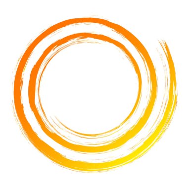 Çirkin, desenli spiral tasarım elementi