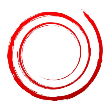 Çirkin, desenli spiral tasarım elementi