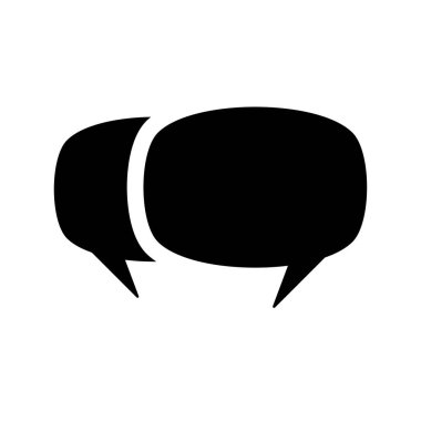 Konuşma, baloncuk iletişimi, sohbet simgesi