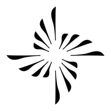 Radikal, yakınsayan çizgiler, çizgili tasarım ögesi