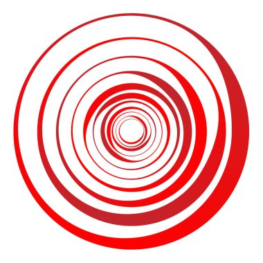 Dairesel, radyal motif. Soyut mandala simgesi