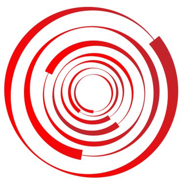 Dairesel, radyal motif. Soyut mandala simgesi