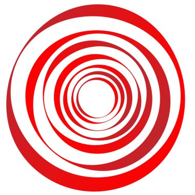 Dairesel, radyal motif. Soyut mandala simgesi