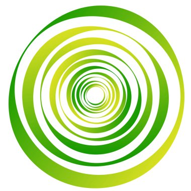 Dairesel, radyal motif. Soyut mandala simgesi