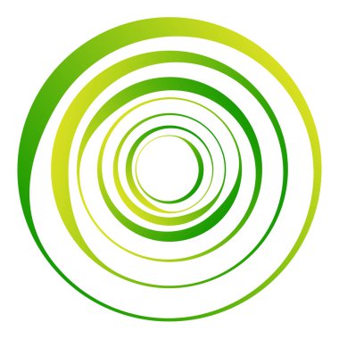 Dairesel, radyal motif. Soyut mandala simgesi