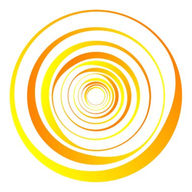 Dairesel, radyal motif. Soyut mandala simgesi