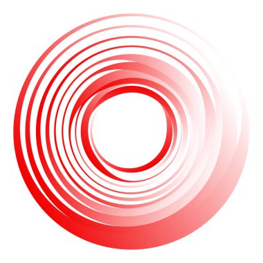 Dairesel, radyal motif. Soyut mandala simgesi