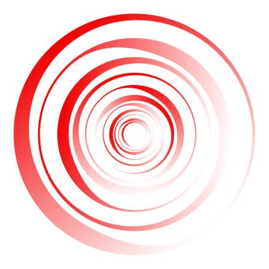 Dairesel, radyal motif. Soyut mandala simgesi