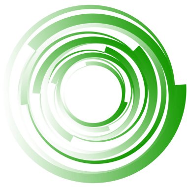 Dairesel, radyal motif. Soyut mandala simgesi