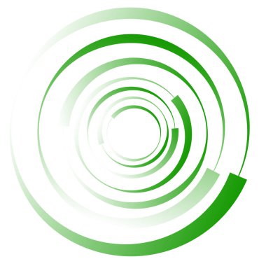 Dairesel, radyal motif. Soyut mandala simgesi