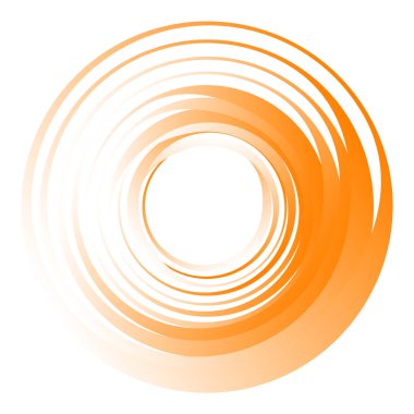 Dairesel, radyal motif. Soyut mandala simgesi