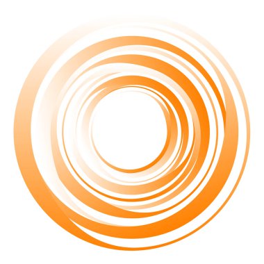 Dairesel, radyal motif. Soyut mandala simgesi