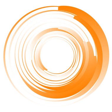 Dairesel, radyal motif. Soyut mandala simgesi