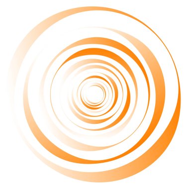 Dairesel, radyal motif. Soyut mandala simgesi