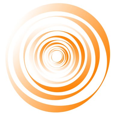 Dairesel, radyal motif. Soyut mandala simgesi