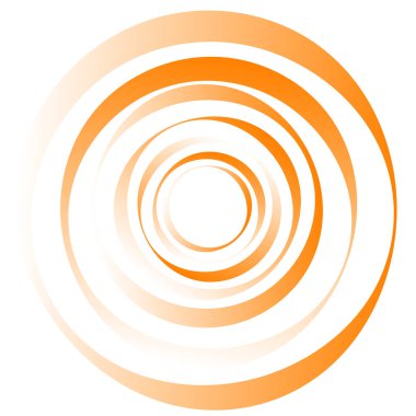 Dairesel, radyal motif. Soyut mandala simgesi