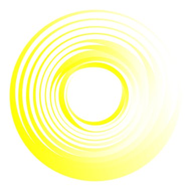 Dairesel, radyal motif. Soyut mandala simgesi