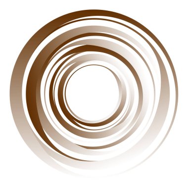 Dairesel, radyal motif. Soyut mandala simgesi