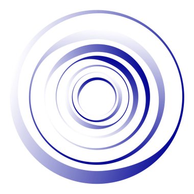 Dairesel, radyal motif. Soyut mandala simgesi