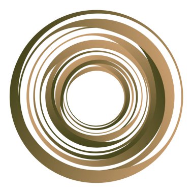 Dairesel, radyal motif. Soyut mandala simgesi