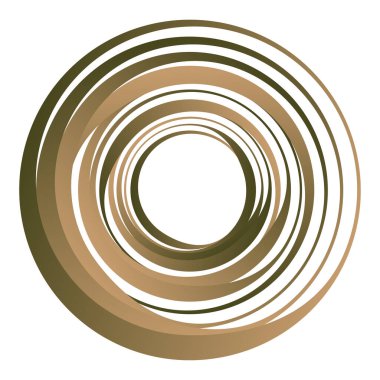 Dairesel, radyal motif. Soyut mandala simgesi