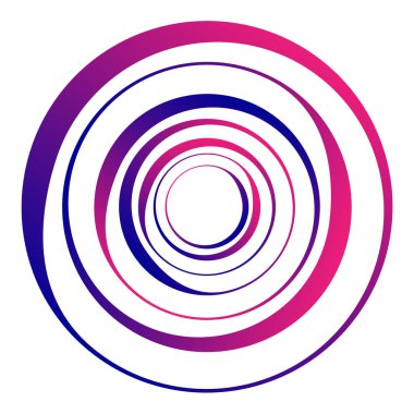 Dairesel, radyal motif. Soyut mandala simgesi