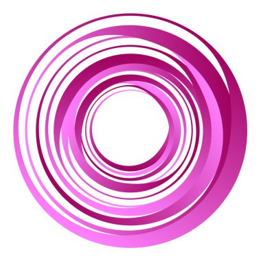 Dairesel, radyal motif. Soyut mandala simgesi