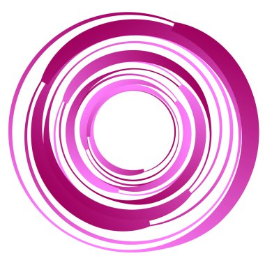 Dairesel, radyal motif. Soyut mandala simgesi