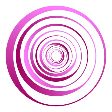 Dairesel, radyal motif. Soyut mandala simgesi