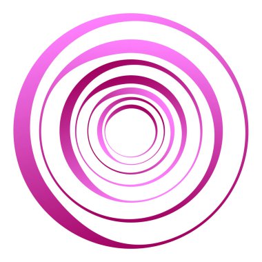 Dairesel, radyal motif. Soyut mandala simgesi