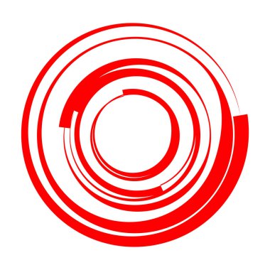 Dairesel, radyal motif. Soyut mandala simgesi