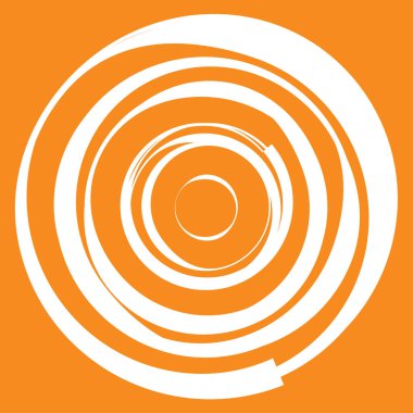 Dairesel, radyal motif. Soyut mandala simgesi