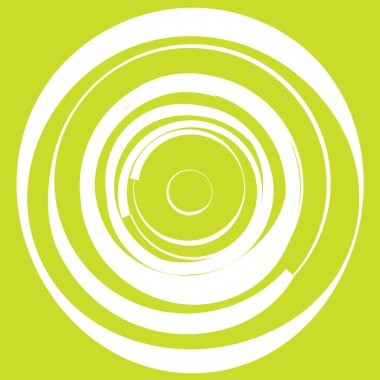 Dairesel, radyal motif. Soyut mandala simgesi