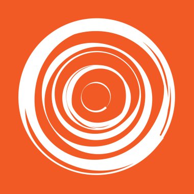 Dairesel, radyal motif. Soyut mandala simgesi