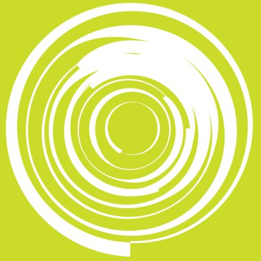 Dairesel, radyal motif. Soyut mandala simgesi