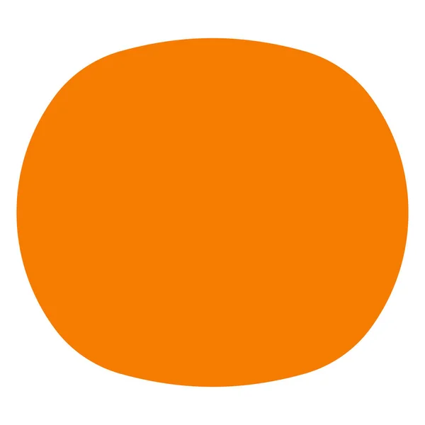 Oblong Rond Ovale Ellipse Comme Fond Icône Illustration Vectorielle Blob — Image vectorielle