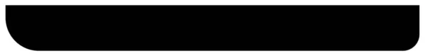 Геометрическая Кнопка Баннер Элемент Формы Прямоугольника Угловым Эффектом Векторная Иллюстрация — стоковый вектор
