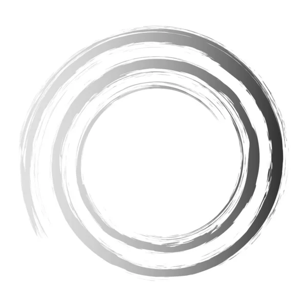 Grungy Strukturerad Spiral Designelement — Stock vektor