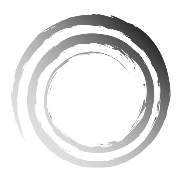Grungy Textured Spiral Design Element — Archivo Imágenes Vectoriales