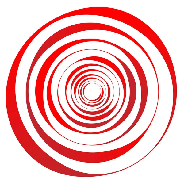 Circular Radial Motif Abstract Mandala Icon — Stock vektor