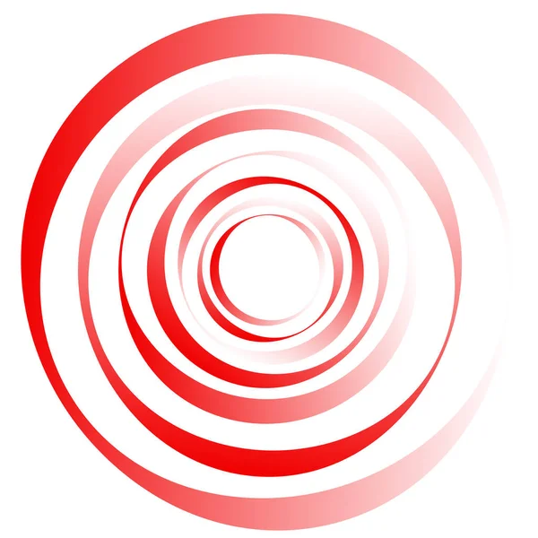 Circular Radial Motif Abstract Mandala Icon — Image vectorielle