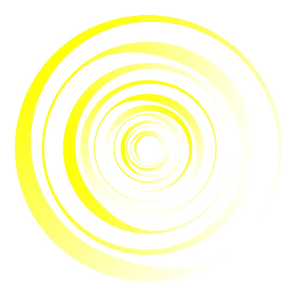 Motivo Circular Radial Icono Abstracto Mandala — Vector de stock