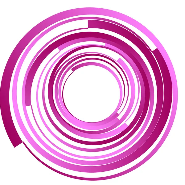 Dairesel, radyal motif. Soyut mandala simgesi