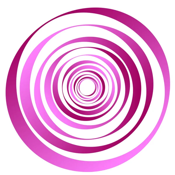 Motivo Circular Radial Icono Abstracto Mandala — Vector de stock